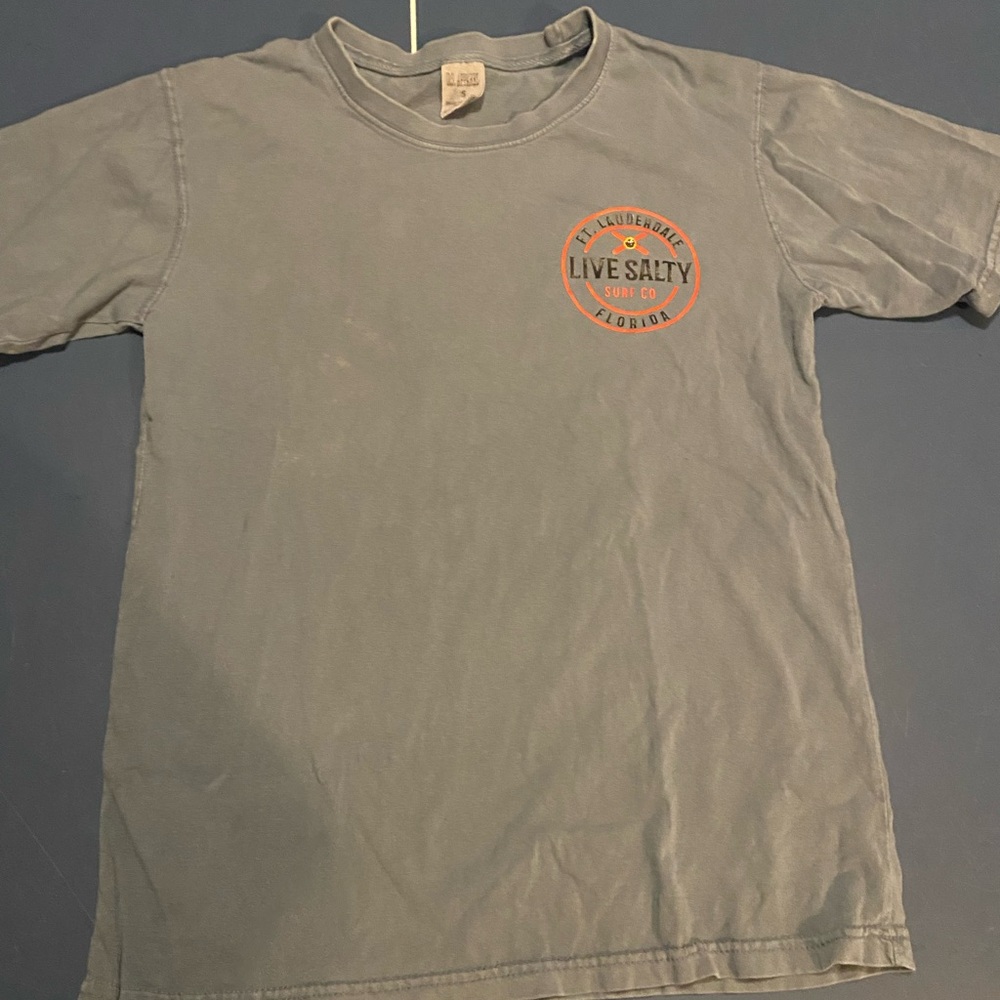 Fort Lauderdale Live Salty Blue Tee - U.S. Apparel Small